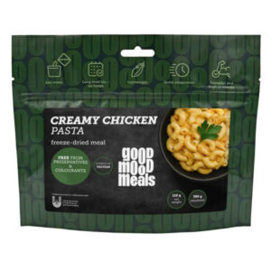 Gevriesdroogd Eten 11 Romige Kip met Pasta – 539 kcal – Good Mood Meals
