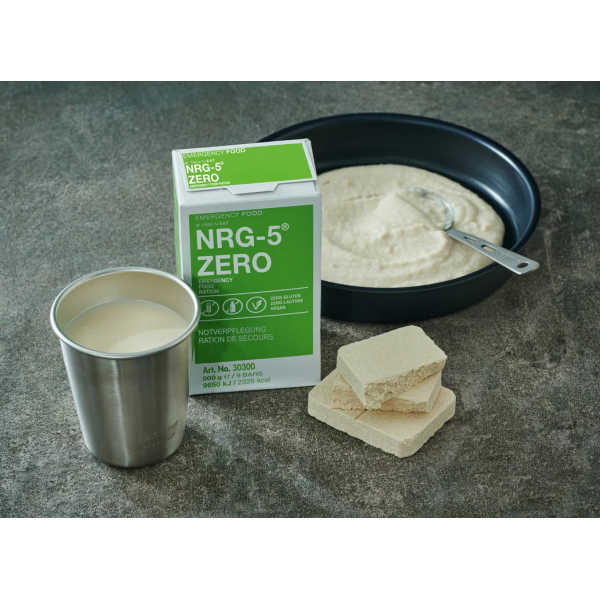 Emergency Food Ration - 500 gram Glutenvrij - NRG-5 2 Emergency Food Ration - 500 gram Glutenvrij - NRG-5