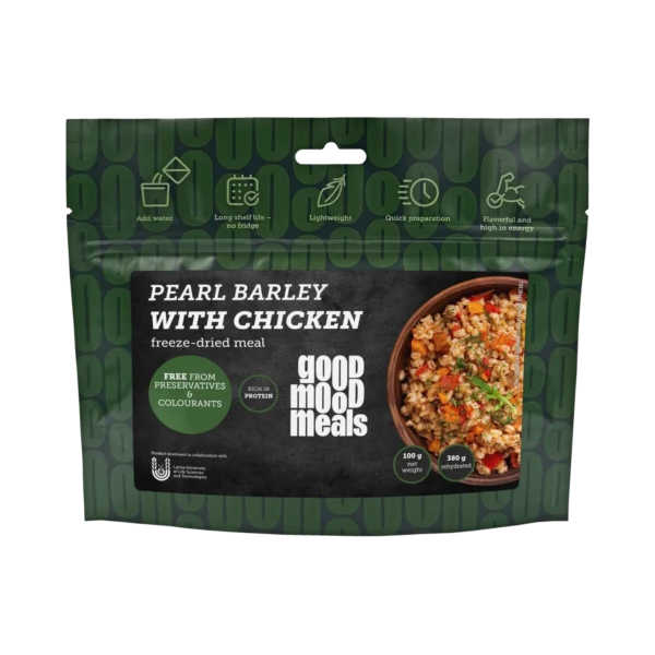 Parelgort met Kip - 469 kcal - Good Mood Meals 1 Parelgort met Kip - 469 kcal - Good Mood Meals